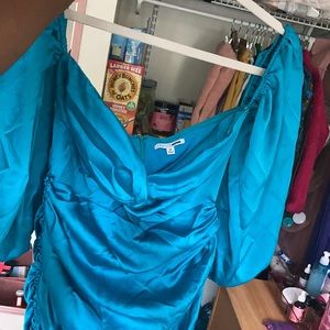 Turquoise Fashion Nova dress